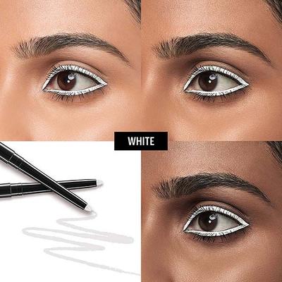 Lakme Eyeconic Kajal, Matte Waterproof Kohl, Smudgeproof Kajal that lasts 24 Hrs, White, 0.35 gm - Kajal & Kohls
