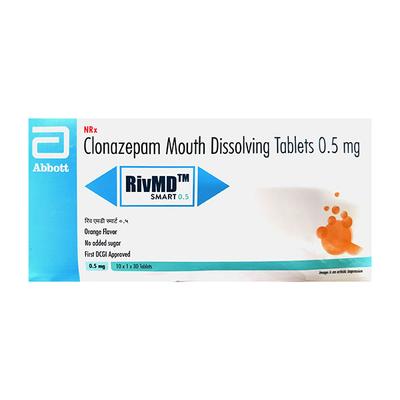 RIVMD Smart 0.5 Orange Flavor No added Sugar Tablet 30's - Anxiety-Anx