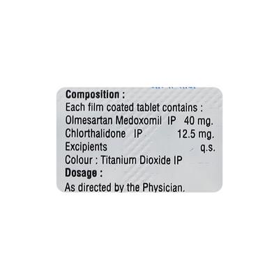 OLMO CT 40mg Tablet 10's - Hypertension-Ang