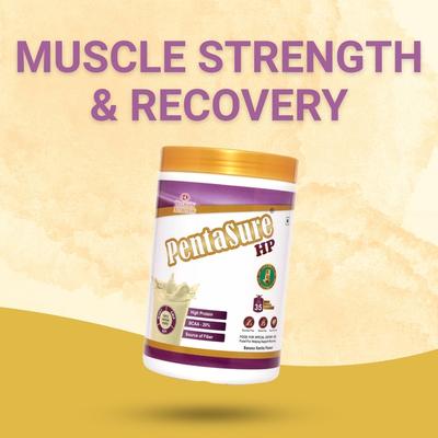 Penta Sure HP 100% Whey Protein Banana & Vanilla Flavour 1 kg - Whey Proteins