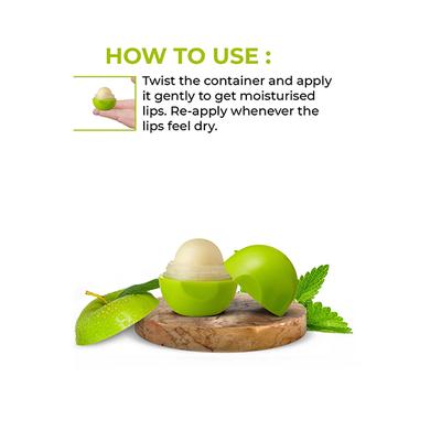 Organic Harvest Moisturizing Green Apple Lip Balm 8gm - Lip Balms
