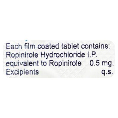 Roparil 0.5mg Tablet 10'S - Parkinsonism-Apd