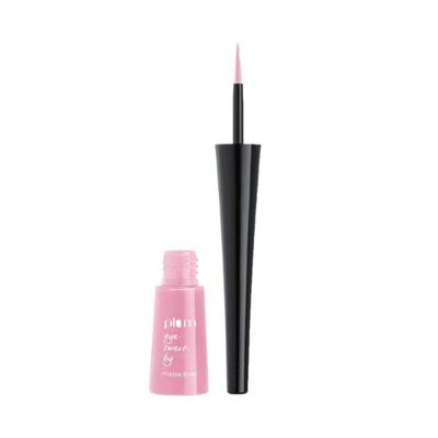 Plum EyeSwearBy Matte Liner WaterProof Quick Drying Per Vegan Cruelty Free 07 Cloud Pink 3 ml - Eyeliners