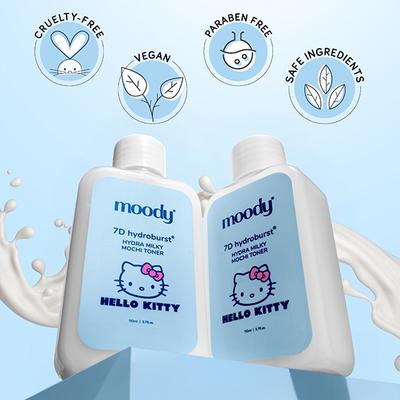 Moody 7D Hydroburst(R) Hydra Milky Mochi Toner 110 ml - Face Mists