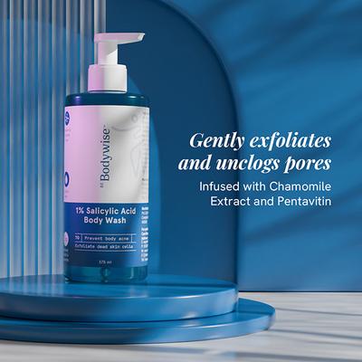 Be Bodywise 1% Salicylic Acid Be Body Wash for Be Body Acne 375 ml - Shower Gels & Body Wash