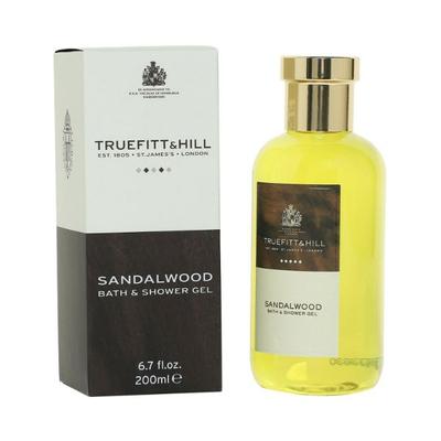 Truefitt and Hill Sandalwood Bath and Shower Gel Essential Grooming Collection 200 ml - Shower Gels & Body Wash