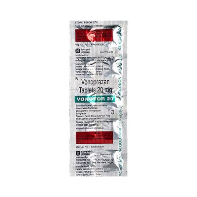 VONOTOR 20 Tablet 10's - General-P