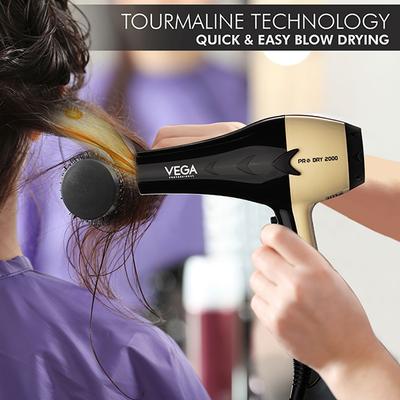 VEGA Professional Pro Dry 1800-2000W Hair Dryer for Salon Professionals & Home, (VPVHD-04) 1's - Hair Dryers