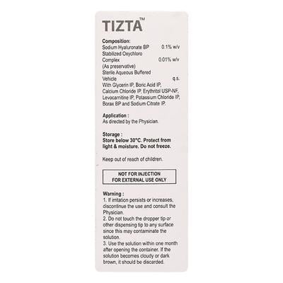 TIZTA Eye Drops 10ml - Dry Eye-Olt