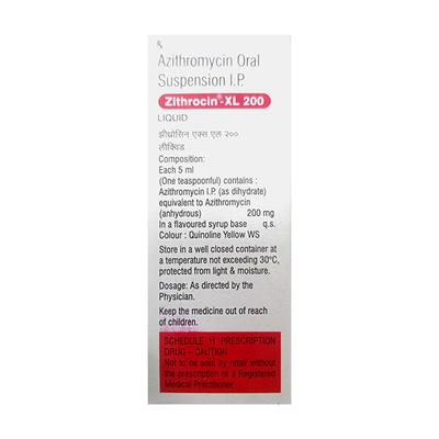 ZITHROCIN XL 200 BANANA FLAVOUR Liquid 30ml - Bacterial Infections-Mac