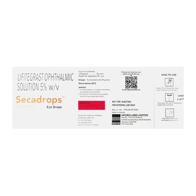 SECADROPS Eye Drops 30X0.2ml - Dry Eye-Olt