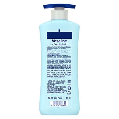 Vaseline Ice Cool Hydration Lotion 400 ml - Lotions & Creams