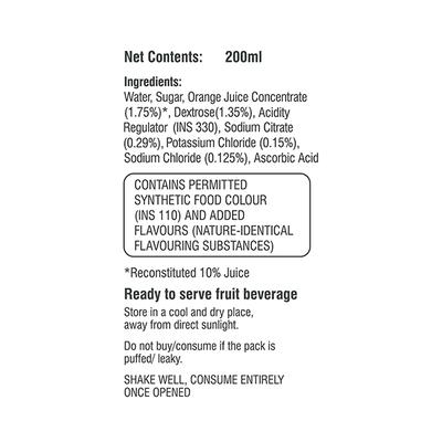 PROLYTE REHYDRATE ORANGE FLAVOUR Liquid 200ml - Supplements-Ele