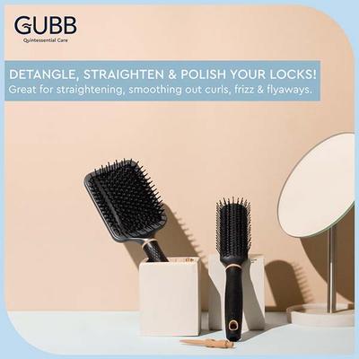 GUBB Paddle Hair Brush With Pin - Elite Range 180 gm - Hair Brushes