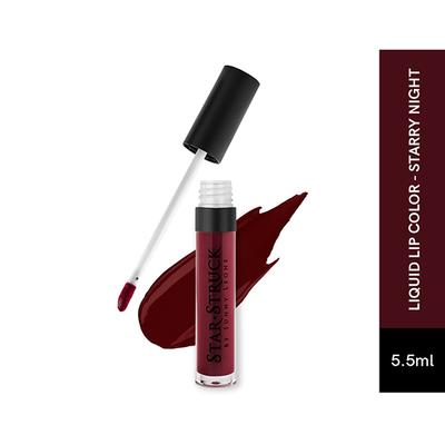 Star Struck by Sunny Leone Liquid Lip Color Starry Night 5.5 ml - Liquid Lipsticks