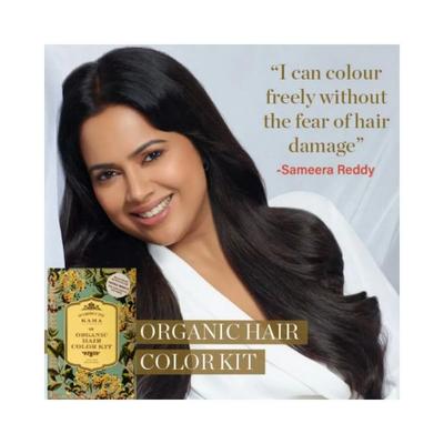 Kama Ayurveda Organic Hair Color Kit 200 gm - Shampoos