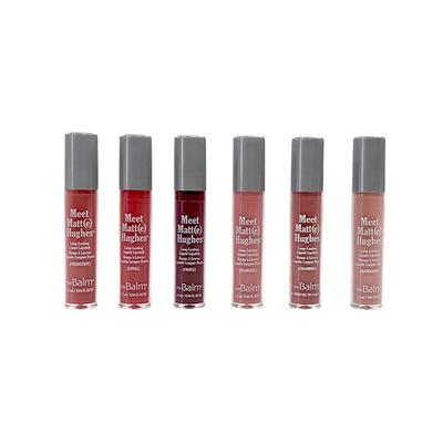theBalm cosmetics Meet Matte Hughes 6-pc Mini Kit MIAMI Liquid Lipsticks 7.2 ml - Liquid Lipsticks