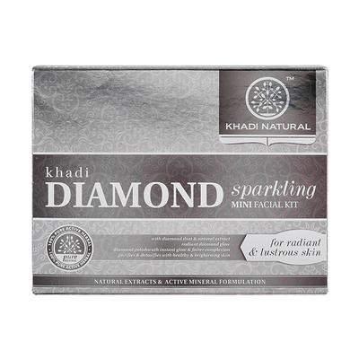 KHADI NATURAL DIAMOND MINI FACIAL KIT 75 gm - Facial Kits