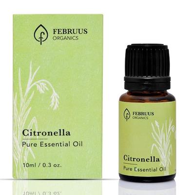 Februus Organics Pure Essential Oil - Citronella 10 ml - Essential Oils