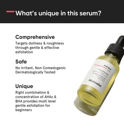 Minimalist Lactic Acid Face Serum 30 ml - Face Serum