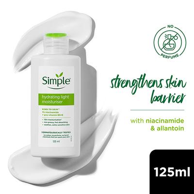 Simple Kind To Skin Hydrating Light Moisturiser 125 ml - Face Moisturizers