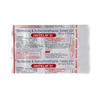 Hhtelm H Tablet 10'S - Hypertension-Ang
