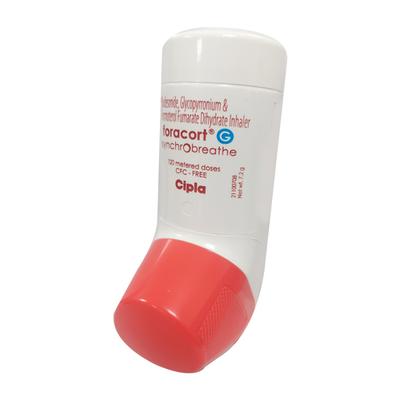 FORACORT G SYNCHROBREATHE WITH DOSE COUNTER 120md Inhaler 7.2g - Asthma/COPD-Ast