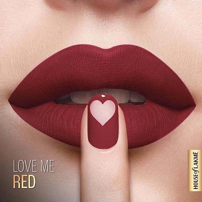 Lakme Xtraordin-Airy Lip Mousse Love Me Red 4.6 gm - Lipsticks