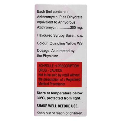 Zithium DS 200mg Suspension 15ml - Bacterial Infections-Mac