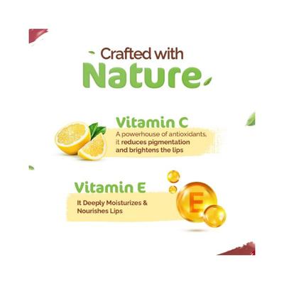 Mamaearth Naturally Matte Lip Serum Lipstick with Vitamin C & E For Upto 12 Hour Long Stay Candylicious Nude 3ml - Others