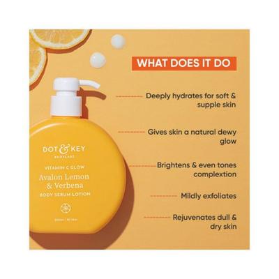 Dot & Key Vitamin C Glow Avalon Lemon & Verbena Body Serum Lotion 300 ml - Lotions & Creams