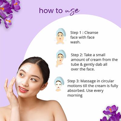 Globus Naturals Ayurvedic Kumkumadi Skin Lightening Face Cream, Enriched with Manjistha 100 gm - Face Moisturizers