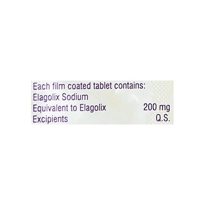 EVAGOLIX 200 Tablet 10's - Uterus Conditions-Dut