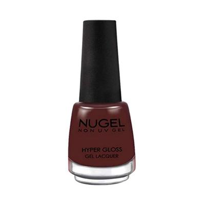 Nugel JAM BROWN 101 Non Uv Gel Hyper Gloss Nail Enamel 13 ml - Nail Polish