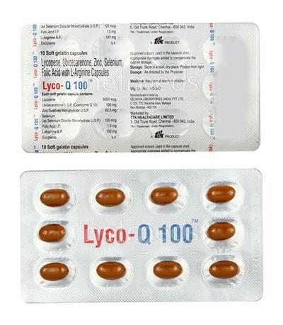 Lyco Q 100mg Capsule 10'S - Supplements-Sup
