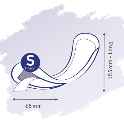 Sirona Organic Cotton Panty Liner (S) 60's - Panty Liners