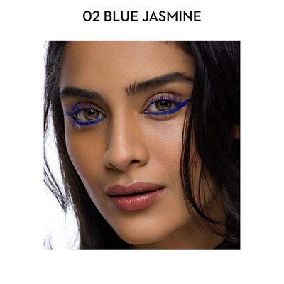 SUGAR Cosmetics Eye Warned You So! Double Matte Eyeliner - 02 Blue Jasmine 1.7 ml - Eyeliners