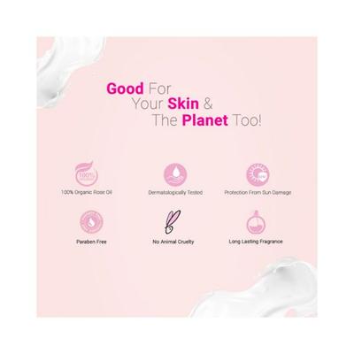 Daburgulabari Moisturizing Body Lotion Rose Glow 400ML - Lotions & Creams