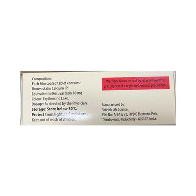 ROVAPURE 10 Tablet 15's - High Cholesterol-Dys