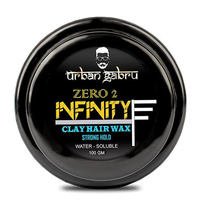 Urban Gabru Zero 2 Infinity Clay Hair Wax - Strong Hold 100 gm - Hair Gels & Waxes
