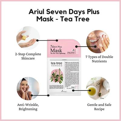 Ariul Ariul Seven Days Plus Mask Tea Tree 20 ml - Sheet Masks