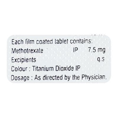 CYTOTREX 7.5 Tablet 10's - Cancer Oncology-Cyt