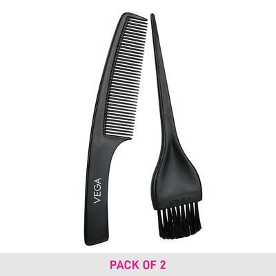 Vega Mehandi Hair Brush, Black (VC3MB-01) 3's - Hair Combs