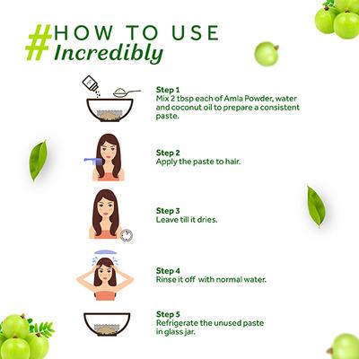 Atulya Amla Organic Powder 100 gm - Conditioners