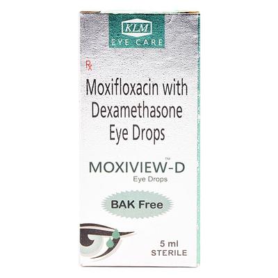 MOXIVIEW D Eye Drops 5ml - Eye Infections-Eaa