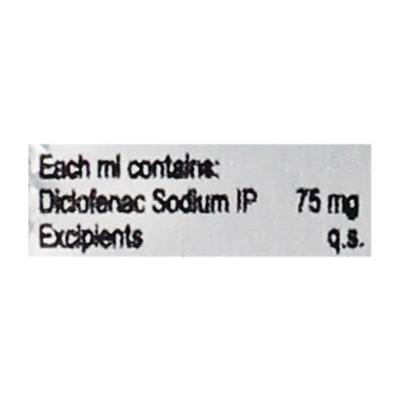 Vivian Plus 75mg Injection 1ml - Pain relief-Nsa