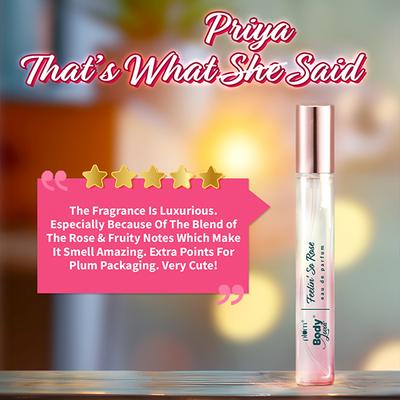 Plum BodyLovin' Feelin' So Rose Eau De Parfum 15 ml - Women Perfumes (Edt/Edp)