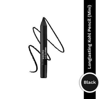 PAC Longlasting Kohl Pencil Mini Black 1's - Kajal & Kohls