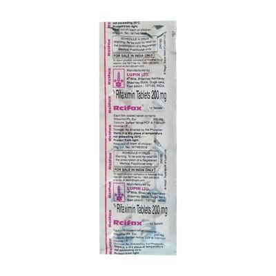 Rcifax 200mg Tablet 10'S - Bacterial Infections-OAB