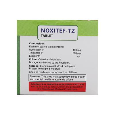 Noxitef TZ Tablet 10'S - Bacterial Infections-ABC